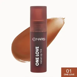 MARS Love Track Lip Tint – Velvet Matte Finish, Non-Sticky & Lightweight – 2.8ml (01-One Love)